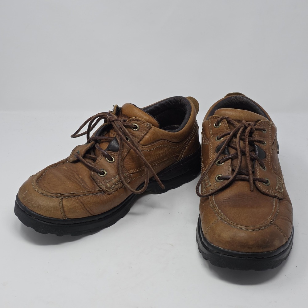 Irish Setter Red Wing Mens Brown Leather Moc Toe Lace Up Oxford Shoes 3859